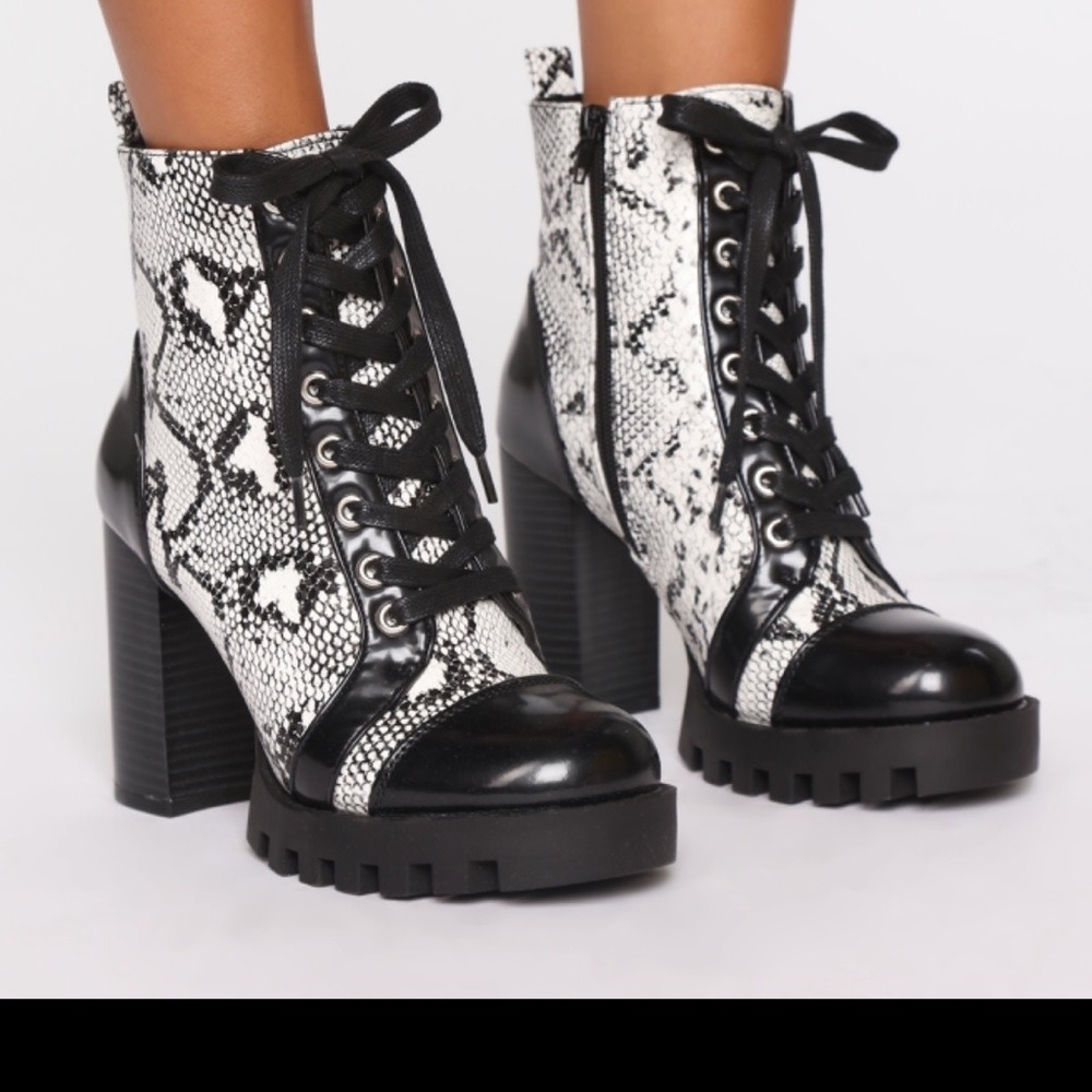 Snake Booties - Picture 2 of 2